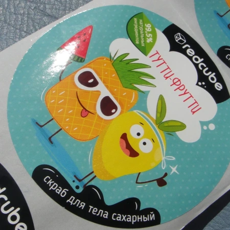 Наклейки на упаковку